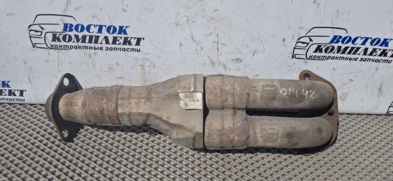 Труба приемная глушителя Mazda Familia S-wagon 2003 BJ5W ZL-VE