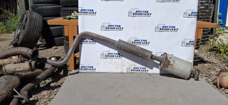 Резонатор глушителя Nissan Cube AZ10 CGA3DE