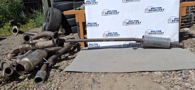 Резонатор глушителя Honda Logo GA3 D13B