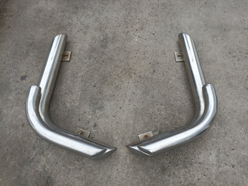 Защита бампера Toyota Land Cruiser Prado 2015 KDJ150L 1KD-FTV