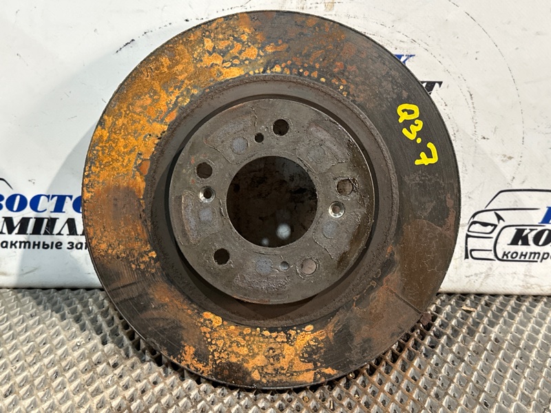 Диск тормозной Honda Odyssey 2002 RA6 F23A перед