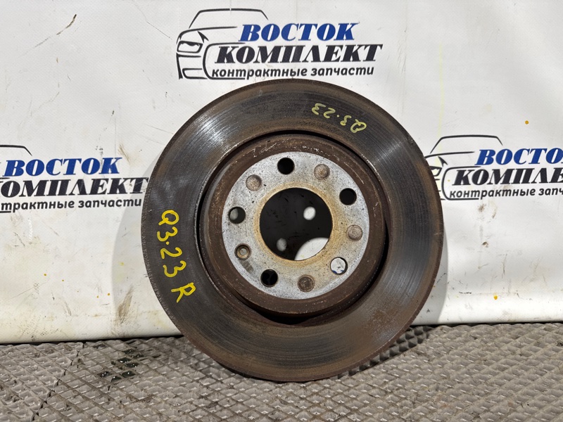 Диск тормозной Audi A4 2012 8K2 CDNB зад лев