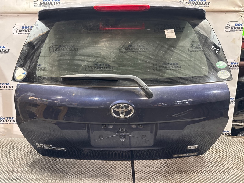 Дверь задняя багажника Toyota Corolla Fielder 2012 NZE161 1NZ-FE