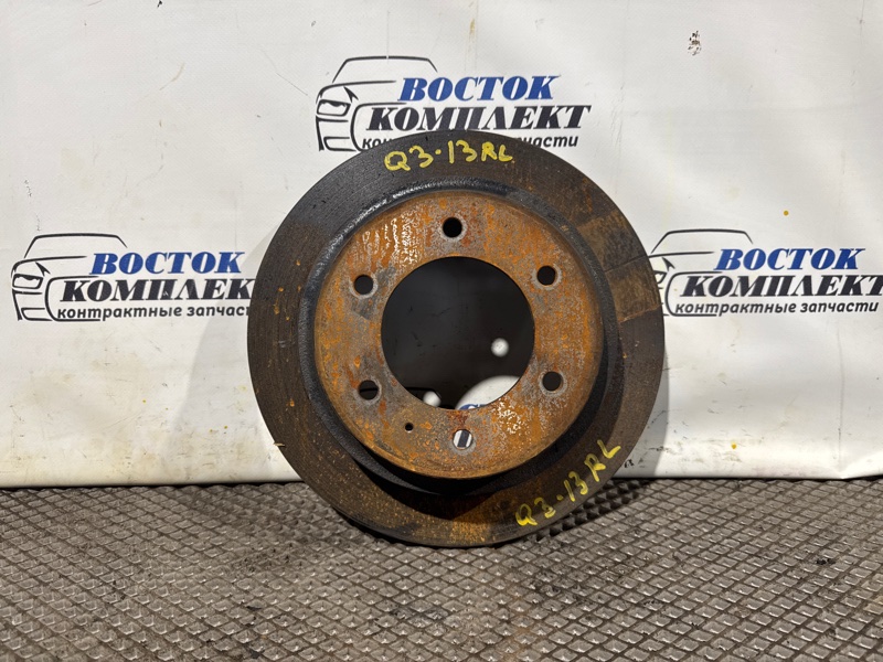 Диск тормозной Isuzu Bighorn 2000 UBS73GW 4JX1 зад лев