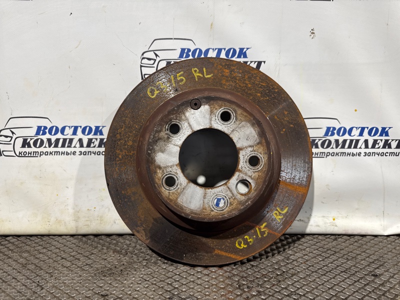 Диск тормозной Volkswagen Touareg 2007 7L BHK зад лев