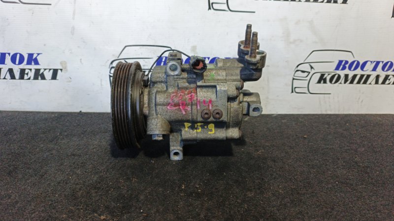 Компрессор кондиционера Nissan Cube BZ11 CR14DE