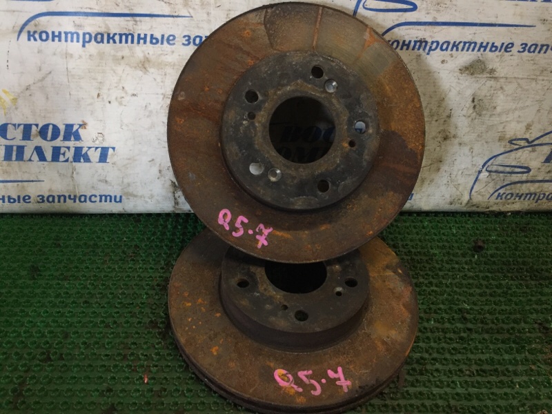Диск тормозной Honda Stream 2006 RN1 D17A перед