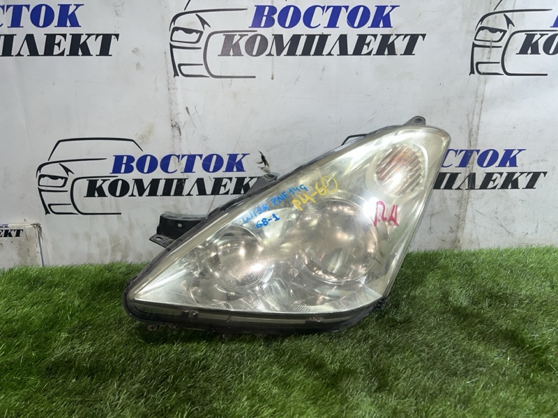 Фара Toyota Wish ZNE14G 1ZZ-FE лев