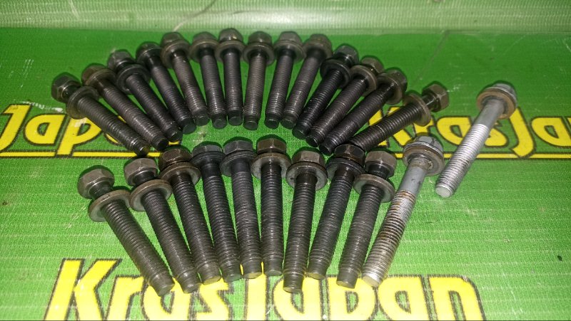 Запчасть болт бугеля распредвала Toyota Mark II 1999 GX100 1G-FE 90119-07009 контрактная Болт бугеля распредвала Toyota Mark II 1999 GX100 1G-FE 90119-07009 контрактная