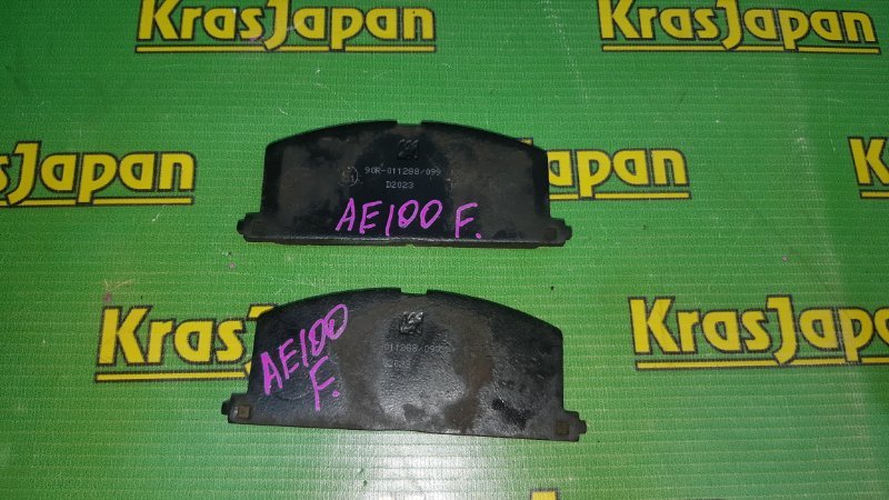 Колодки тормозные передние Toyota Sprinter 1994 AE100 5A-FE контрактная