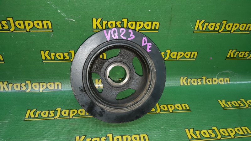 Шкив коленвала Nissan Teana 2003 J31 VQ23DE 123038J101 контрактная