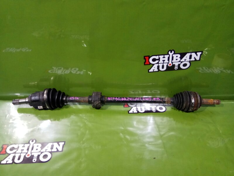 Запчасть привод передний правый TOYOTA BB NCP30 2NZ-FE 4341052130 контрактная Привод передний правый TOYOTA BB NCP30 2NZ-FE 4341052130 контрактная