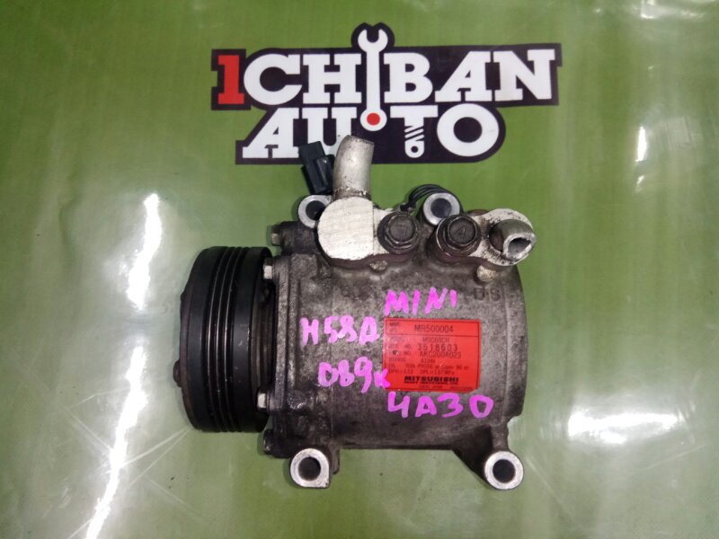 Запчасть компрессор кондиционера MITSUBISHI PAJERO MINI H58A 4A30 MR460140 контрактная Компрессор кондиционера MITSUBISHI PAJERO MINI H58A 4A30 MR460140 контрактная