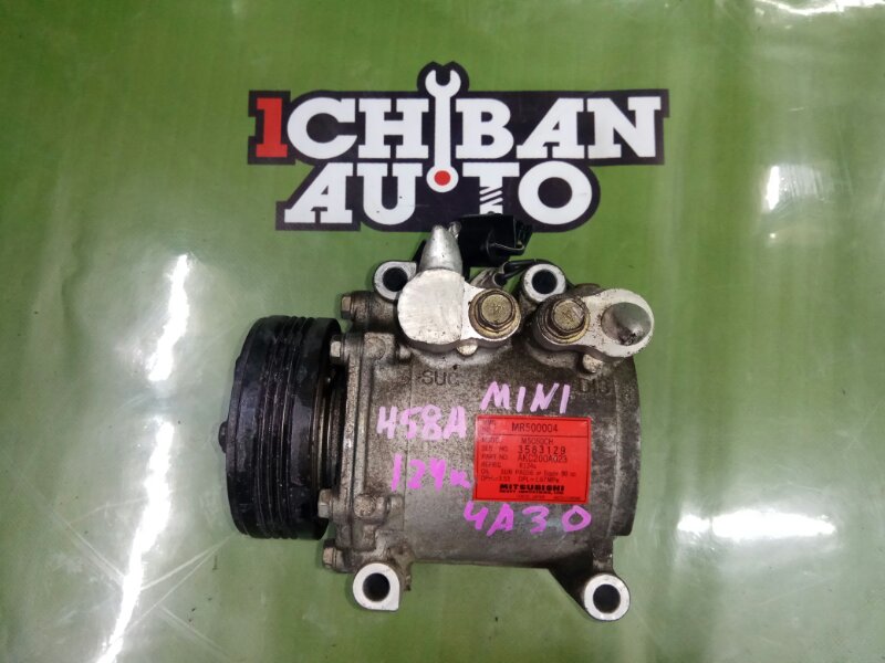 Запчасть компрессор кондиционера MITSUBISHI PAJERO MINI H58A 4A30 MR460140 контрактная Компрессор кондиционера MITSUBISHI PAJERO MINI H58A 4A30 MR460140 контрактная