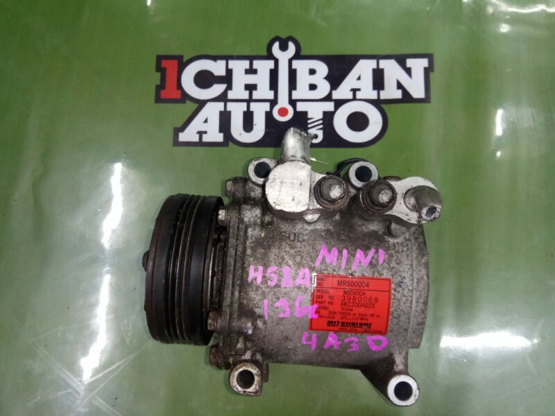 Запчасть компрессор кондиционера MITSUBISHI PAJERO MINI H58A 4A30 MR460140 контрактная Компрессор кондиционера MITSUBISHI PAJERO MINI H58A 4A30 MR460140 контрактная