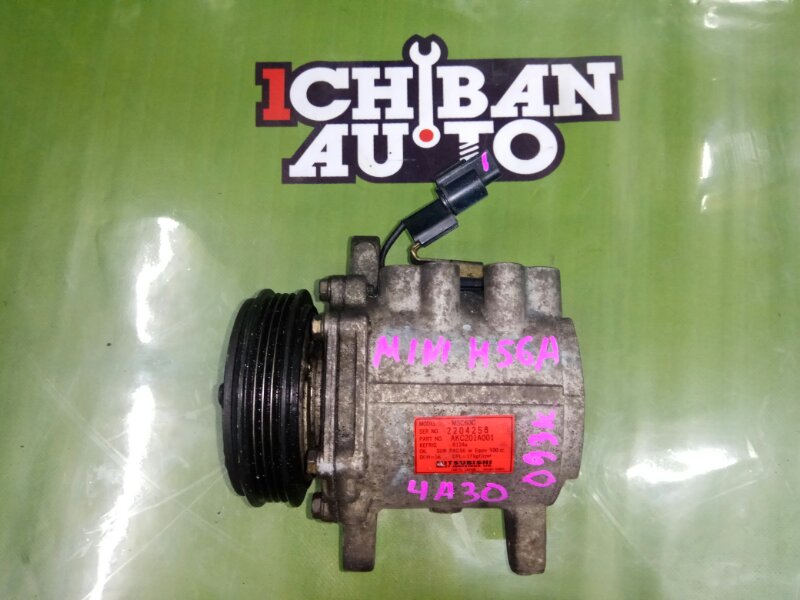 Запчасть компрессор кондиционера MITSUBISHI PAJERO MINI H56A 4A30 MR460140 контрактная Компрессор кондиционера MITSUBISHI PAJERO MINI H56A 4A30 MR460140 контрактная