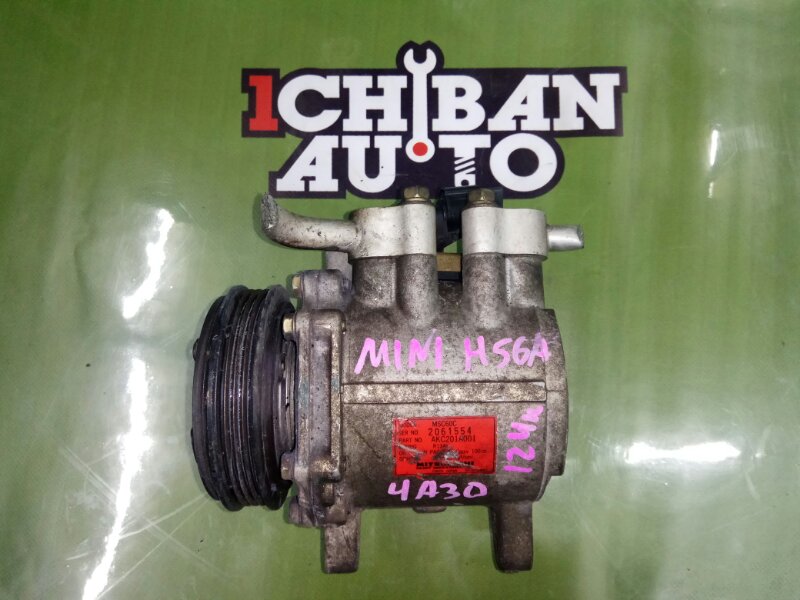 Запчасть компрессор кондиционера MITSUBISHI PAJERO MINI H56A 4A30 MR460140 контрактная Компрессор кондиционера MITSUBISHI PAJERO MINI H56A 4A30 MR460140 контрактная