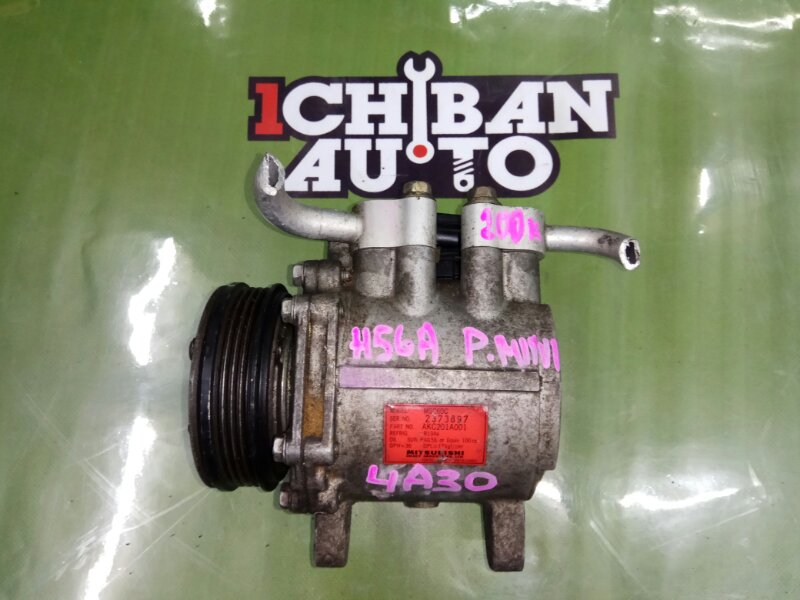 Запчасть компрессор кондиционера MITSUBISHI PAJERO MINI H56A 4A30 MR460140 контрактная Компрессор кондиционера MITSUBISHI PAJERO MINI H56A 4A30 MR460140 контрактная