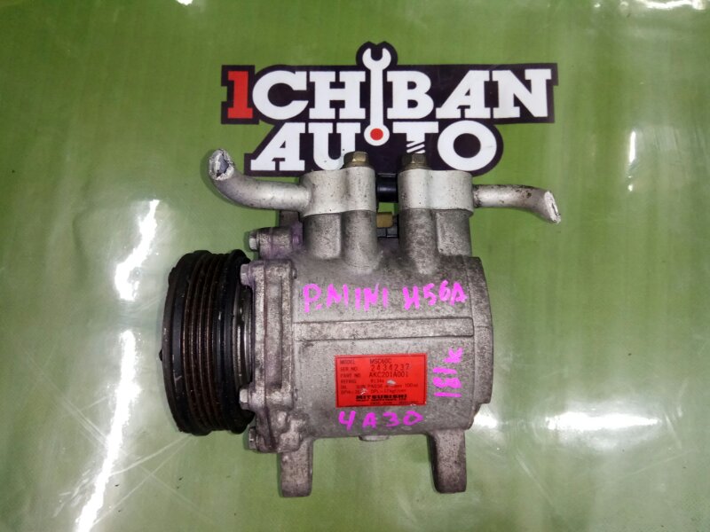 Запчасть компрессор кондиционера MITSUBISHI PAJERO MINI H56A 4A30 MR460140 контрактная Компрессор кондиционера MITSUBISHI PAJERO MINI H56A 4A30 MR460140 контрактная