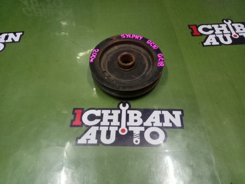 Запчасть шкив NISSAN BLUEBIRD SYLPHY QG10 QG18 123034M500 контрактная Шкив NISSAN BLUEBIRD SYLPHY QG10 QG18 123034M500 контрактная