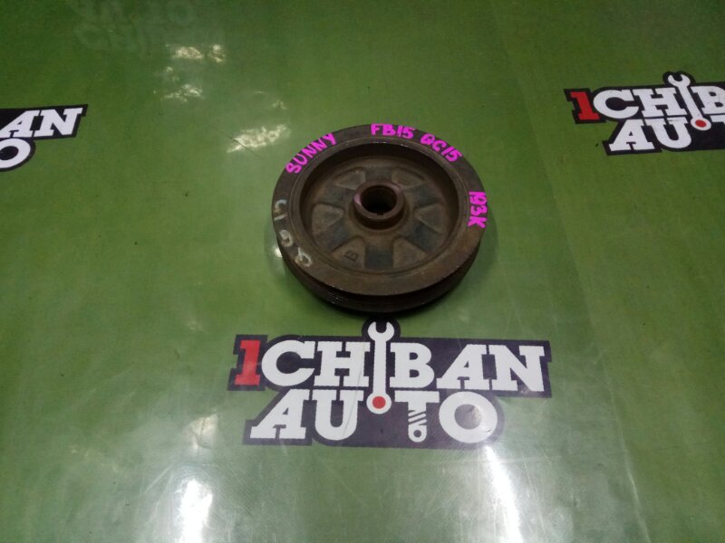 Запчасть шкив NISSAN SUNNY FB15 QG15 123034M500 контрактная Шкив NISSAN SUNNY FB15 QG15 123034M500 контрактная