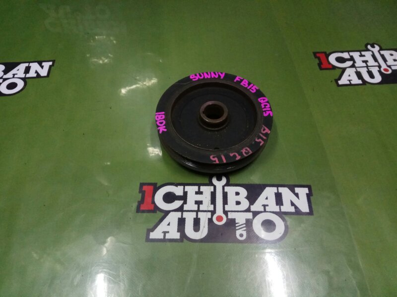 Запчасть шкив NISSAN SUNNY FB15 QG15 123034M500 контрактная Шкив NISSAN SUNNY FB15 QG15 123034M500 контрактная