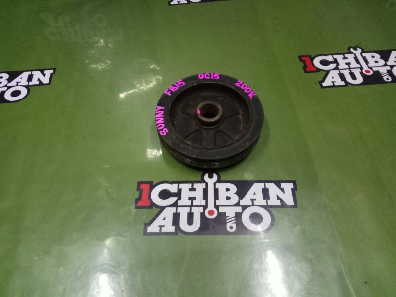 Запчасть шкив NISSAN SUNNY FB15 QG15 123034M500 контрактная Шкив NISSAN SUNNY FB15 QG15 123034M500 контрактная
