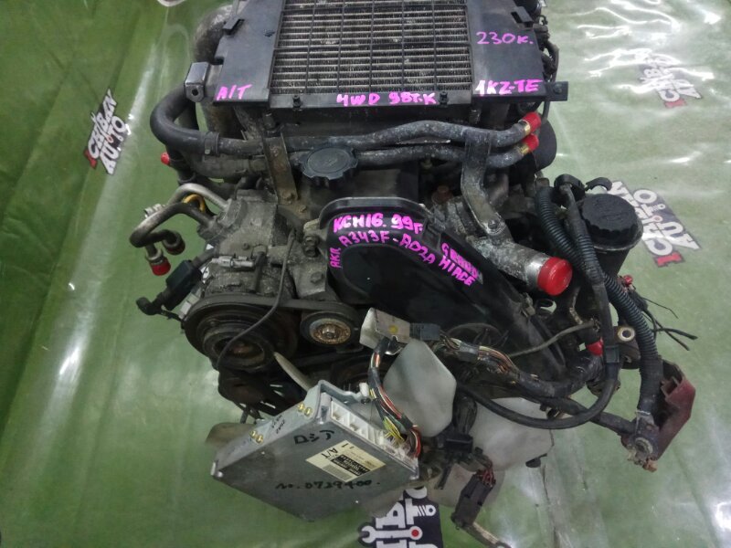 Двигатель GRAND HIACE 1999 KCH16 1KZ-TE Двигатель GRAND HIACE 1999 KCH16 1KZ-TE