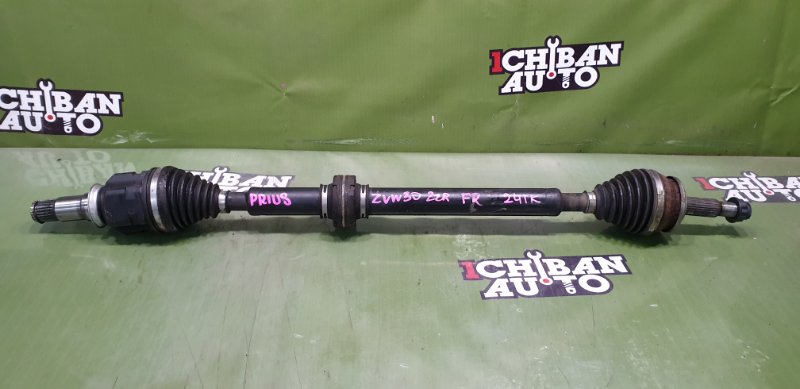 Запчасть привод передний правый TOYOTA PRIUS ZVW30 2ZR-FXE 43410-47030 контрактная Привод передний правый TOYOTA PRIUS ZVW30 2ZR-FXE 43410-47030 контрактная