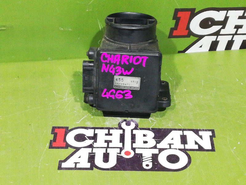 Запчасть датчик расхода воздуха MITSUBISHI CHARIOT N43W 4G63 Е5Т05471 контрактная ДАТЧИК РАСХОДА ВОЗДУХА MITSUBISHI CHARIOT N43W 4G63 Е5Т05471 контрактная