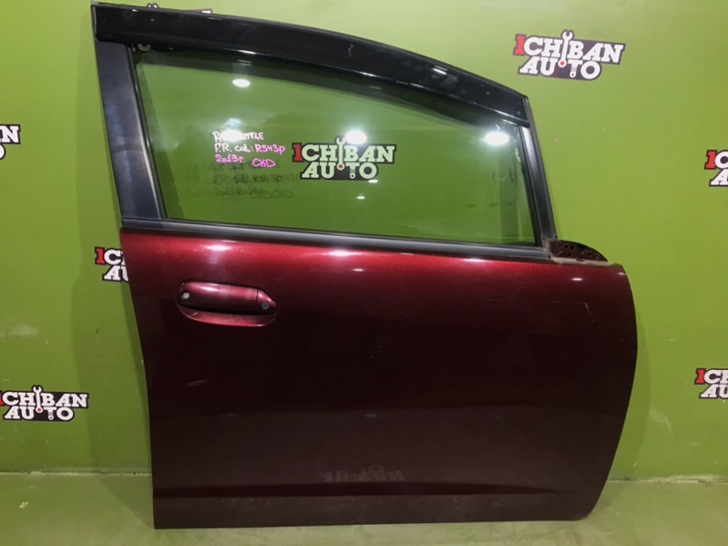 Запчасть дверь передняя правая HONDA FIT SHUTTLE 2013 GP2 контрактная Дверь передняя правая HONDA FIT SHUTTLE 2013 GP2 контрактная