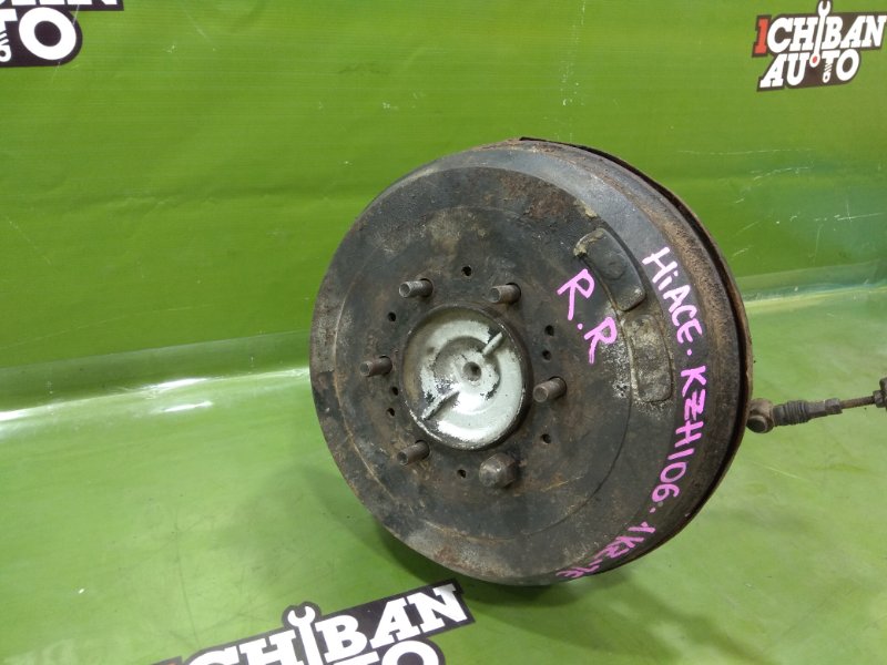 Запчасть ступица задняя правая TOYOTA HIACE KZH106 1KZ-TE контрактная Ступица задняя правая TOYOTA HIACE KZH106 1KZ-TE контрактная