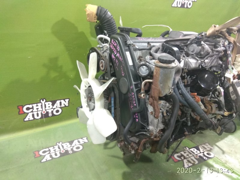 Двигатель TOYOTA GRANVIA KCH16 1KZ-TE Двигатель TOYOTA GRANVIA KCH16 1KZ-TE