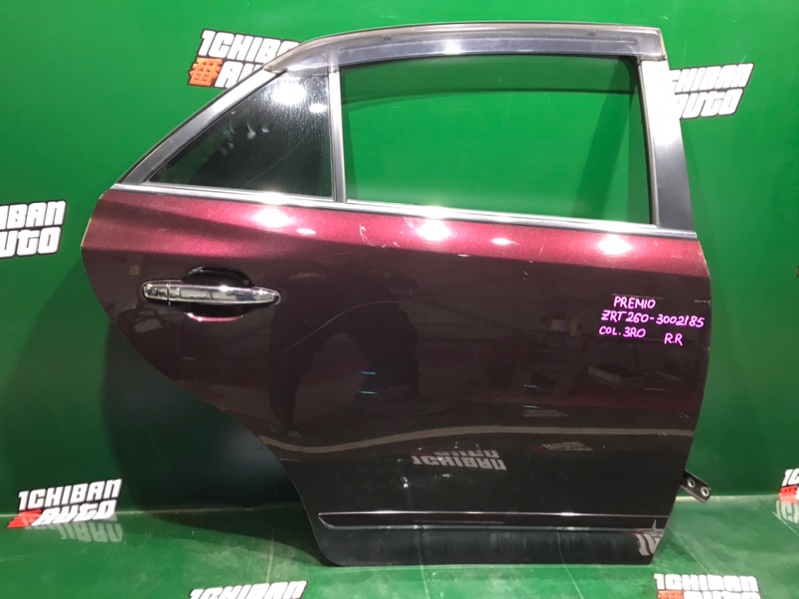 Запчасть дверь задняя правая TOYOTA PREMIO ZRT260 2ZR-FE 67003-20820 контрактная Дверь задняя правая TOYOTA PREMIO ZRT260 2ZR-FE 67003-20820 контрактная