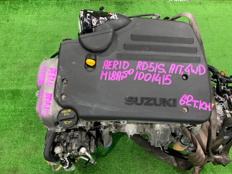 Запчасть двигатель SUZUKI AERIO RD51S M18A контрактная Двигатель SUZUKI AERIO RD51S M18A контрактная