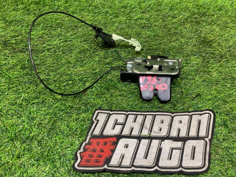 Замок крышки багажника задний INFINITI G35 2007 V36 VQ35HR 84631JK600 контрактная