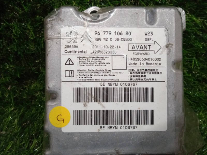 Блок управления airbag 508 2011 508 DW10CTED4