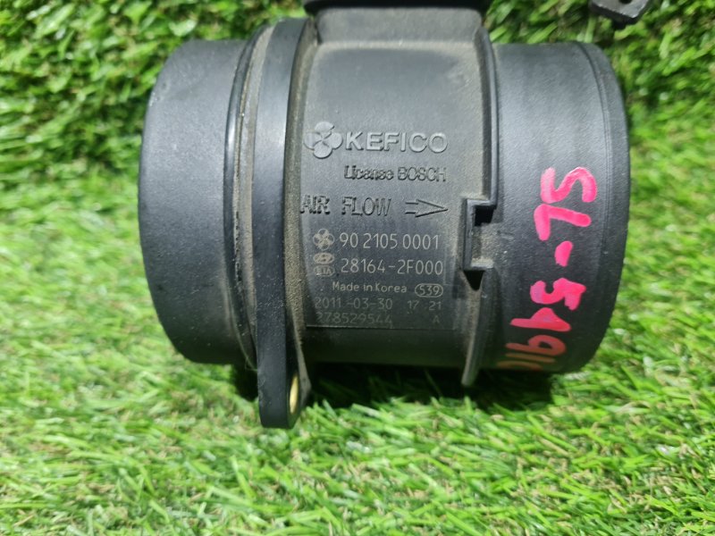 Датчик расхода воздуха SPORTAGE 2011 SL D4HA