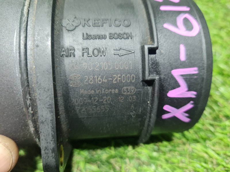 Датчик расхода воздуха KIA SORENTO XM D4HA