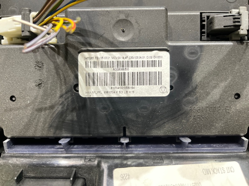 Блок управления климат-контролем CLUBMAN 2010 R55 N12