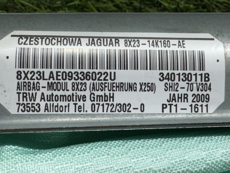 Airbag крыши левый JAGUAR XF CC9 306DT