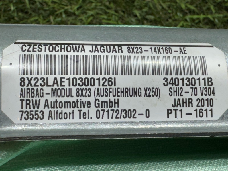 Airbag крыши левый JAGUAR XF CC9 306DT