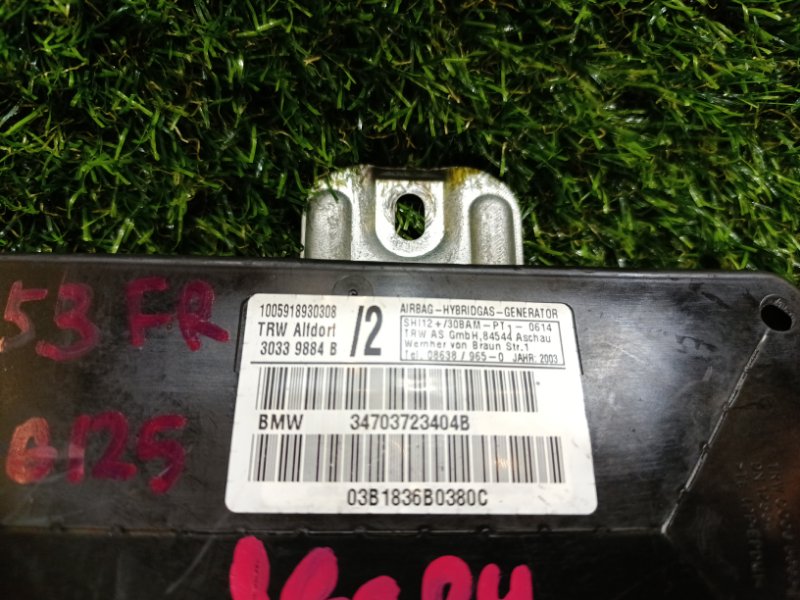 Airbag двери передний правый X5 2003 E53 M54B30