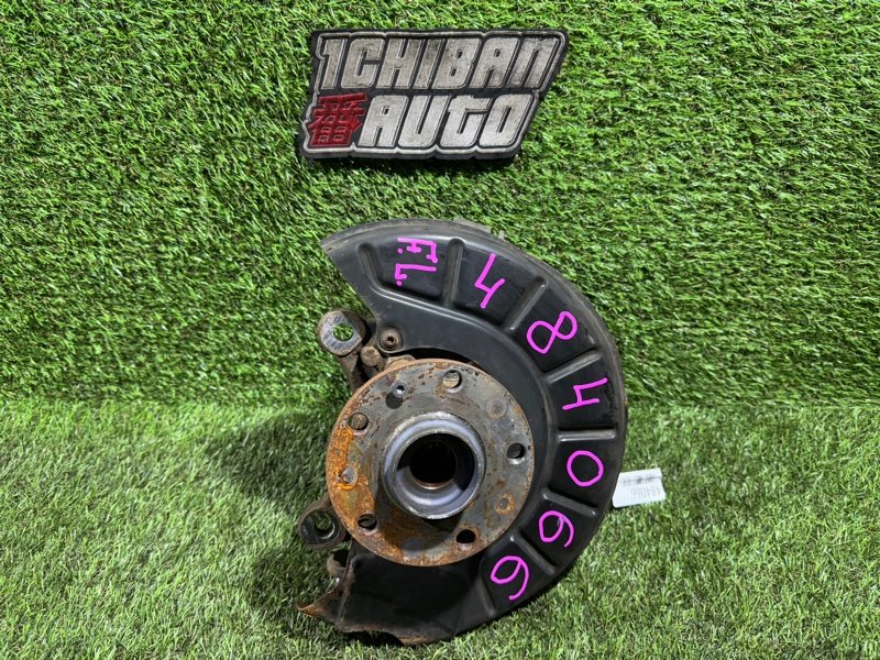 Ступица передняя левая VOLKSWAGEN GOLF 2009 5K1 CAVD 1K0407255AA контрактная