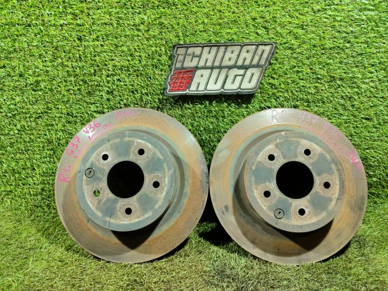 Тормозной диск задний INFINITI G37 2010 V36 VQ37VHR 43206EG000 контрактная