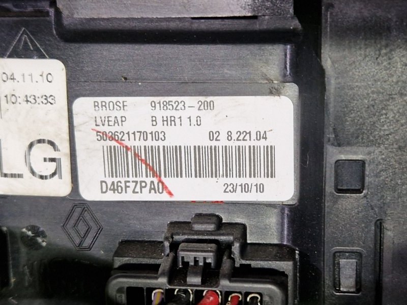 Мотор стеклоподъемника передний левый RENAULT SAMSUNG SM3 L38 H4M