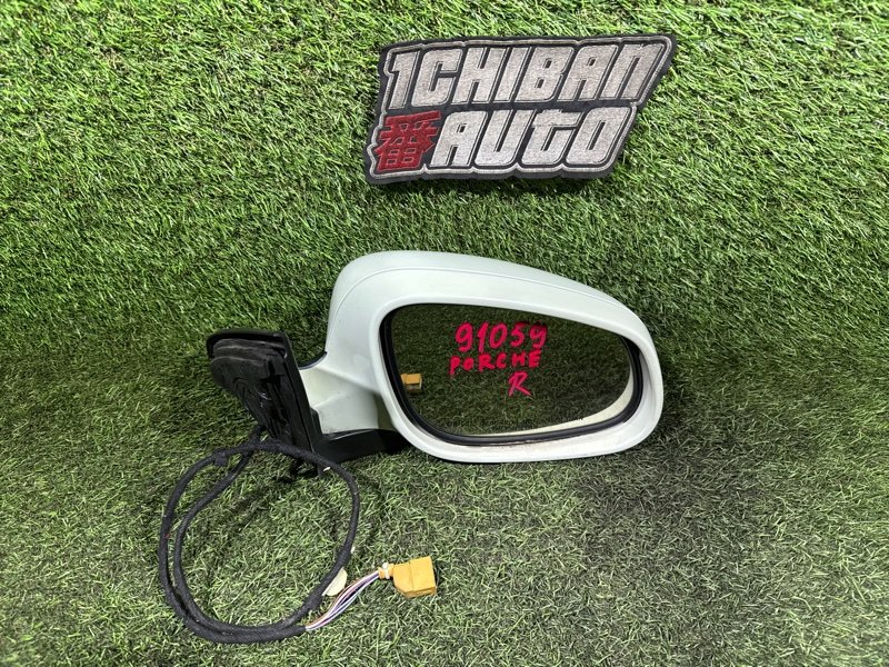 Зеркало бокового вида переднее правое PORSCHE CAYENNE 955 95573123000 контрактная