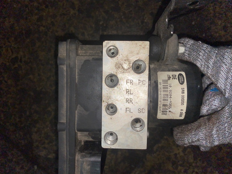 Блок ABS Land Rover Freelander 25K4F 2.5