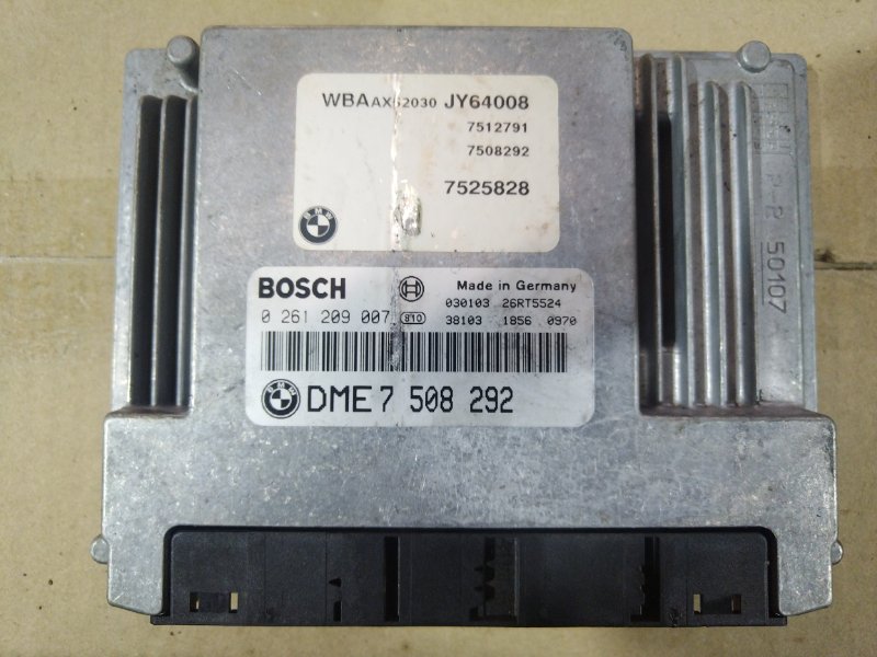 Блок управления двигателем BMW 3-Series E46 N42B20 DME7508292 контрактная