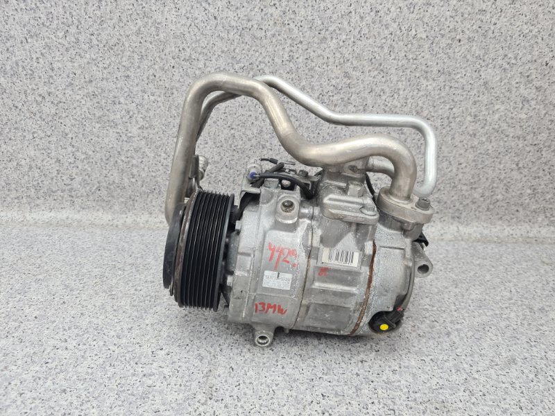 Компрессор кондиционера BMW 5-Series 2012 F10 N55B30 4472604080 контрактная